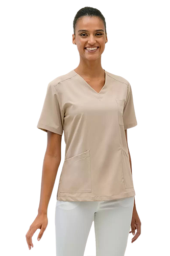 CASACCA SONIA COLLO V DONNA: casacca femminile con scollo a v modello a maniche corte...